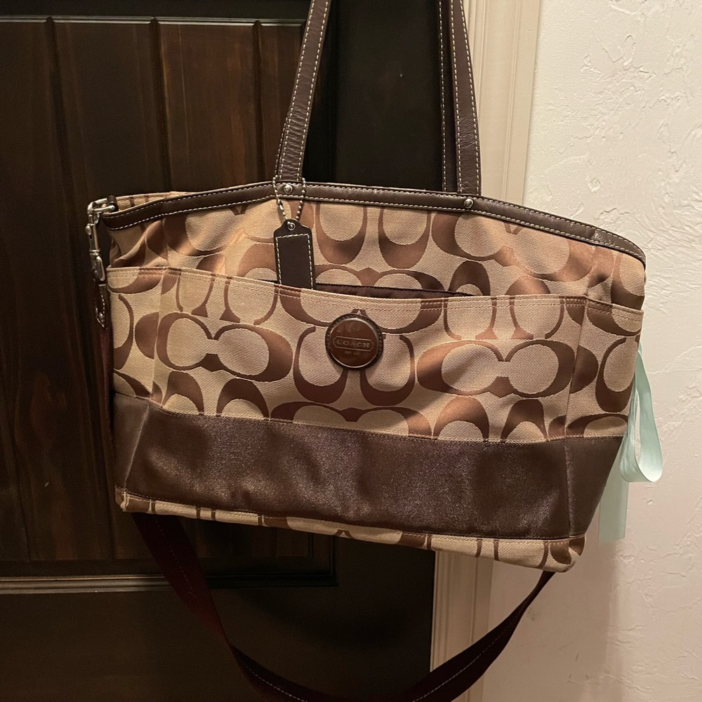 Coach Diaper Bag/Large Tote